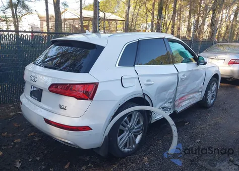 2018 Audi Q5 2.0T Premium from USA, damaged, VIN WA1BNAFY0J2006314